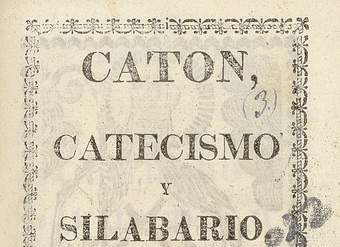Caton, catecismo y silabario