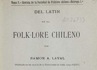 Del latín en el folk-lore chileno