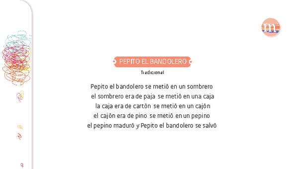 Pepito el bandolero/ De tin marín