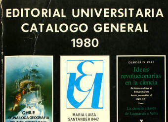 Editorial Universitaria : Catálogo general 1980