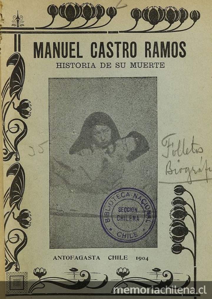 Historia del asesinato del periodista chileno Miguel Castro Ramos en Iquique en 1874