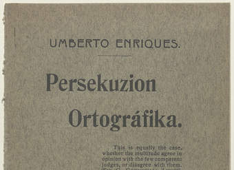 Persekuzion ortográfika