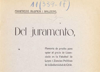 Del juramento
