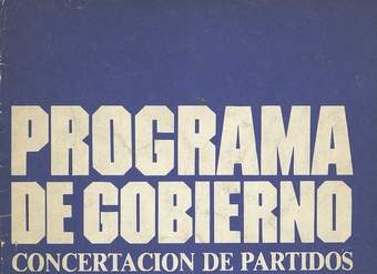 Programa de gobierno : Patricio Aylwin