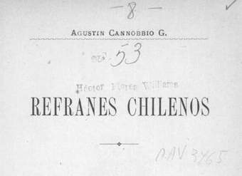 Refranes chilenos