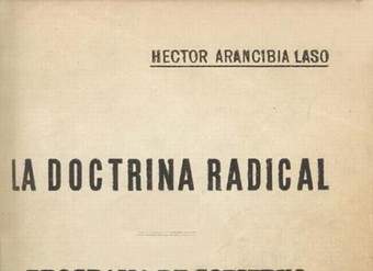 La doctrina radical : programa de gobierno