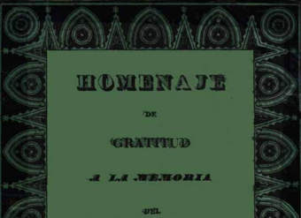 Homenaje de gratitud a la memoria del benemérito Ministro Don Diego Portales