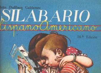 Silabario hispano americano : (método fónico-sensorial-objetivo-sintético-deductivo)