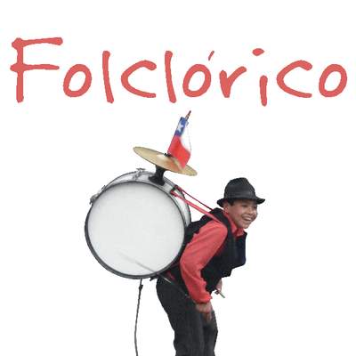 Afiche de vocabulario: folclórico