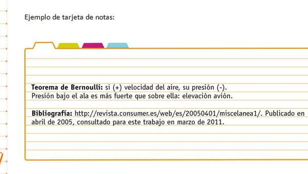 Toma de notas para un proyecto de investigación