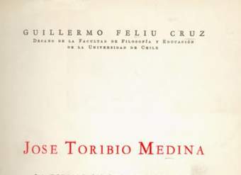José Toribio Medina : la formación del bibliógrafo : estudio crítico