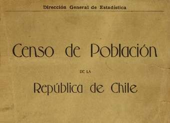 Censo de población de la República de Chile : levantado el 15 de diciembre de 1920
