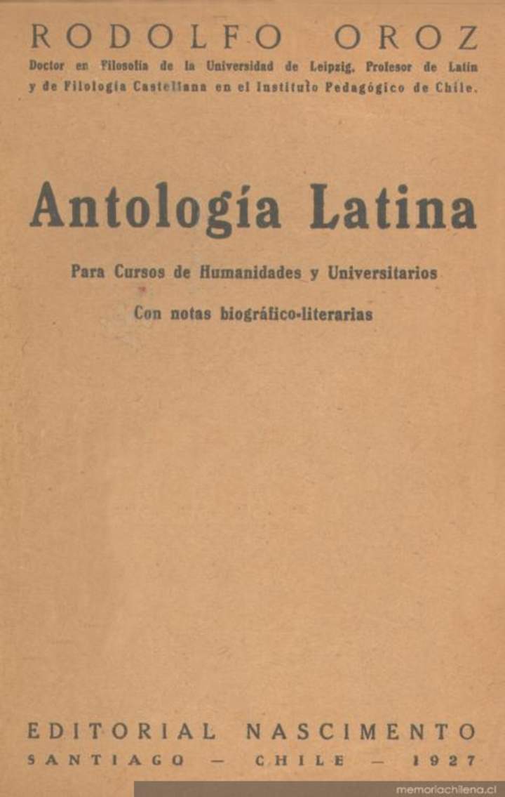 Antología latina