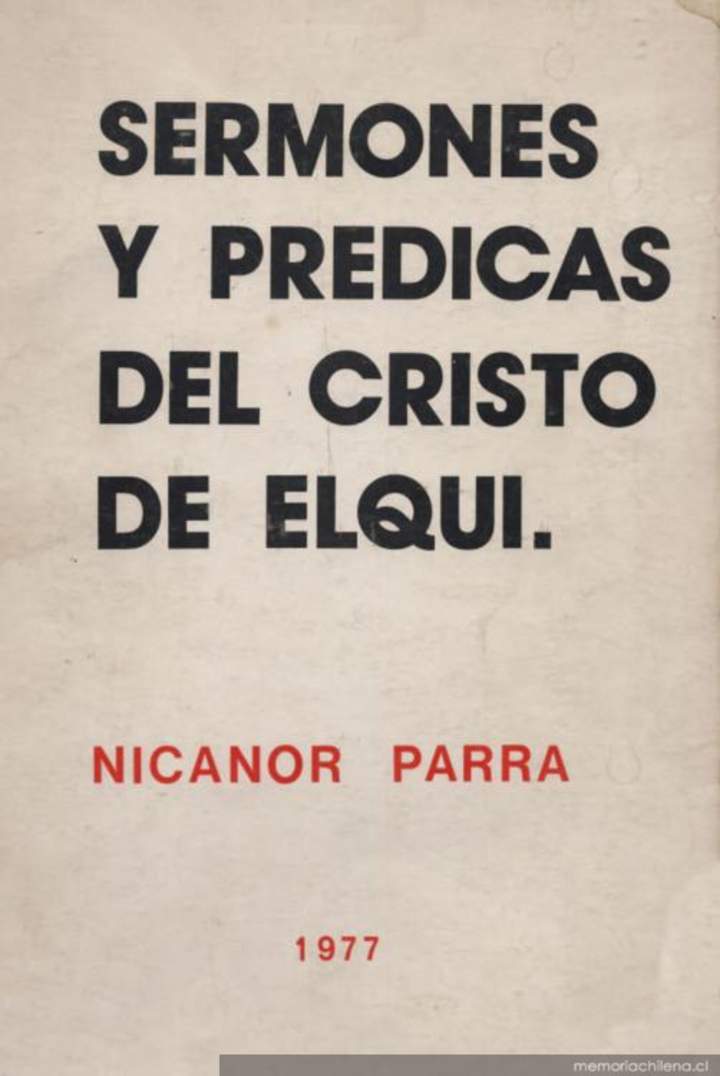 Sermones y prédicas del Cristo de Elqui