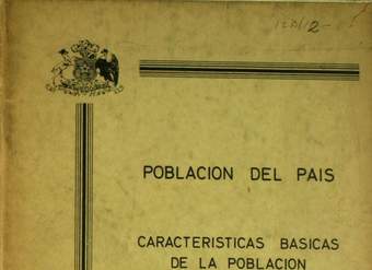 Características básicas de la población (censo 1960)