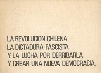 La Revolución Chilena, la dictadura fascista y la lucha por derribarla y crear una nueva democracia : informe al pleno, de agosto de 1977 del Comité Central del Partido Comunista de Chile, rendido por su Secretario General, compañero Luis Corvalán