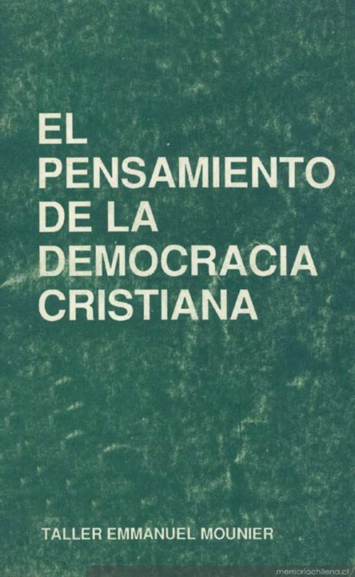 El Pensamiento de la Democracia Cristiana