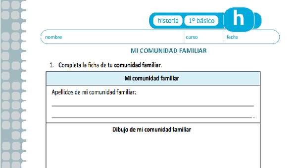 Mi comunidad familiar