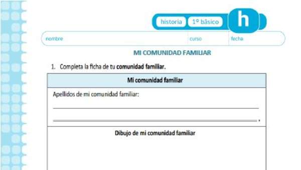 Mi comunidad familiar