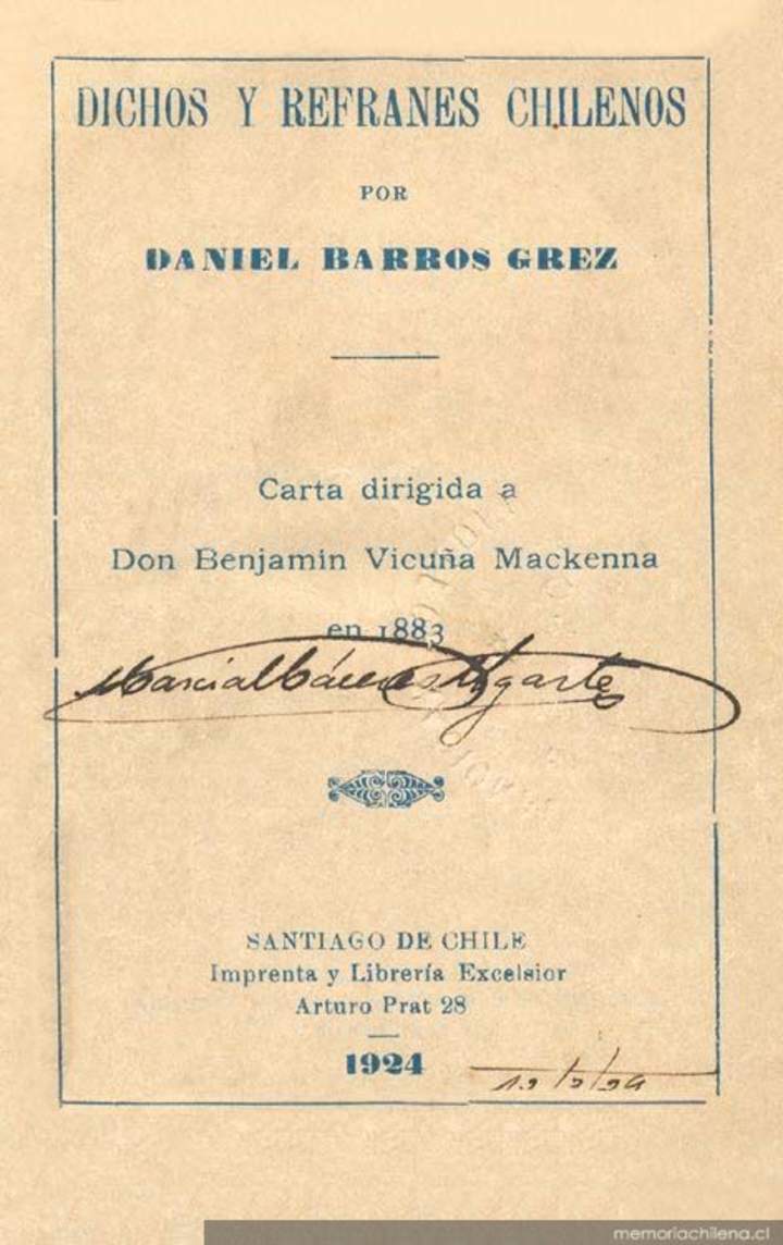 Dichos y refranes chilenos