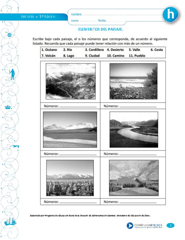 Elementos del paisaje