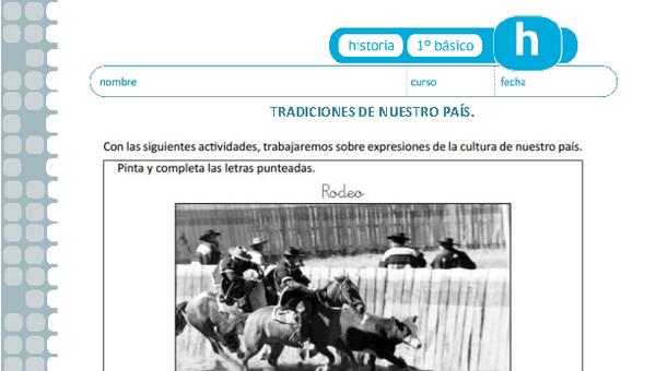 Tradiciones de nuestro país