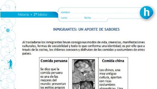 Inmigrantes: un aporte de sabores