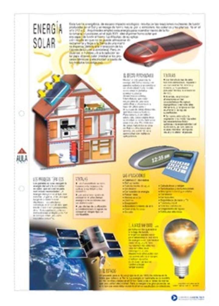 Infografía la energía solar
