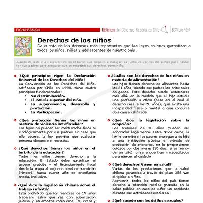 Derechos de los niños