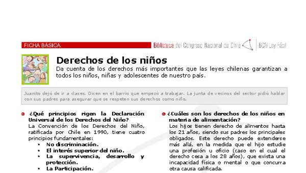 Derechos de los niños