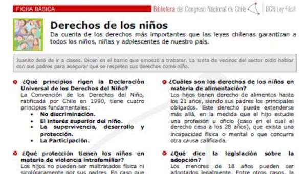 Derechos de los niños