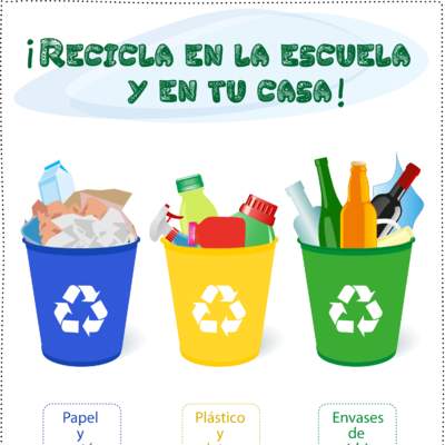 Reciclar en la casa y escuela