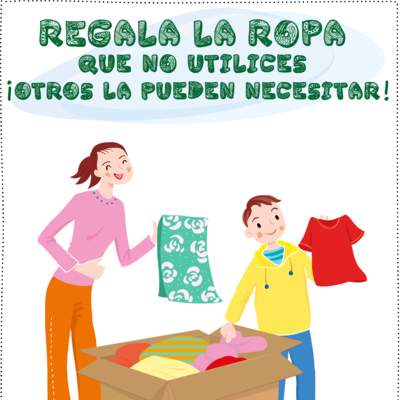 Regalar la ropa