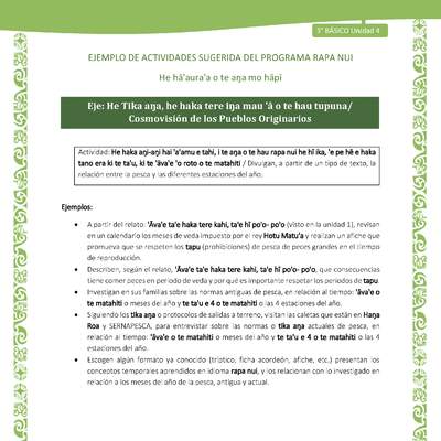 Divulgan, a partir de un tipo de texto, la relación entre la pesca y las diferentes estaciones del año