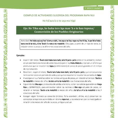 Divulgan, a partir de un tipo de texto, la relación entre la pesca y las diferentes estaciones del año