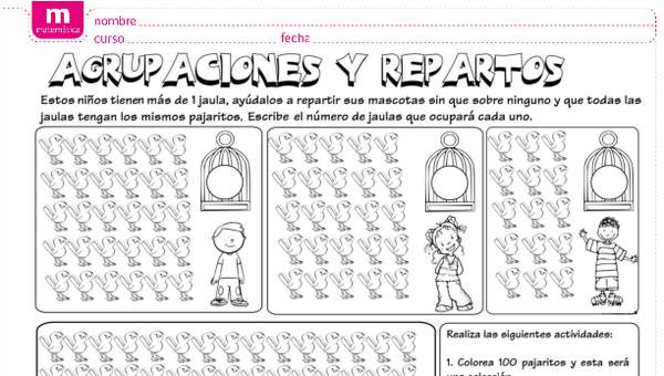 Agrupaciones y repartos