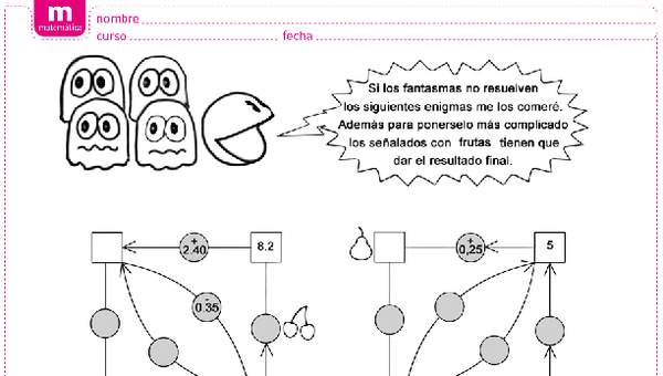 Adiciones y sustracciones de números decimales