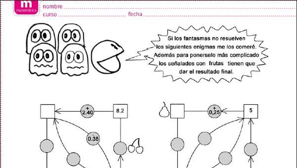 Adiciones y sustracciones de números decimales