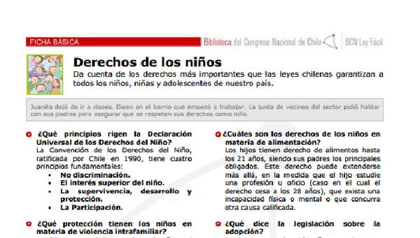 Derechos de los niños