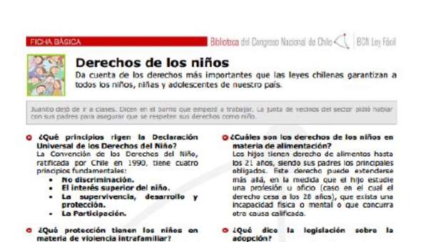 Derechos de los niños