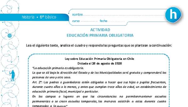 Educación primaria obligatoria