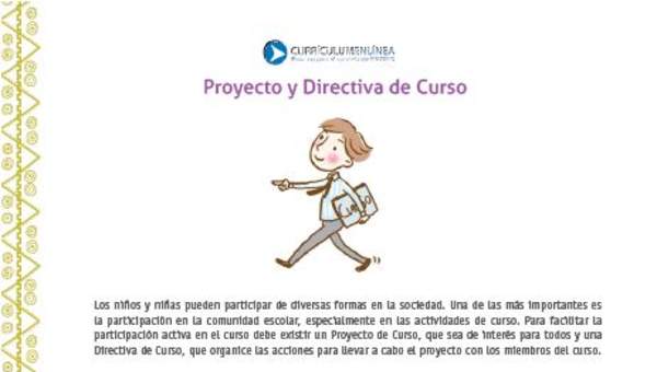 Proyecto y directiva de curso