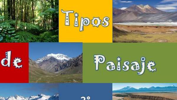 Tipos de paisajes