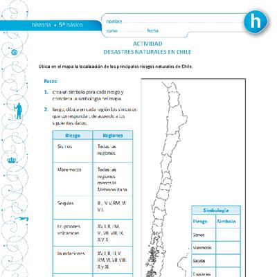 Desastres Naturales en Chile