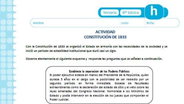 Constitución de 1833