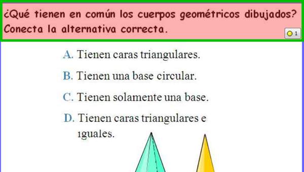 Característica común de una pirámide y un cono