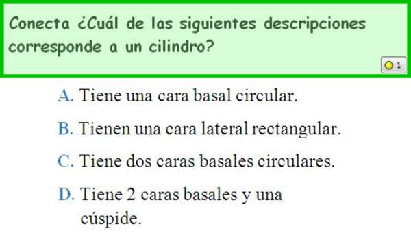 Descripción de un cilindro