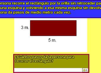 Cantidad de pasos de una persona