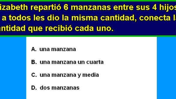 Repartiendo manzanas