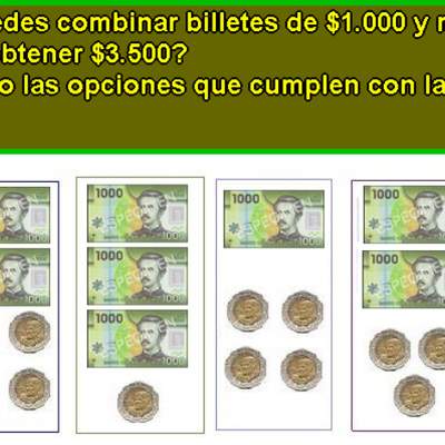 Billetes y monedas